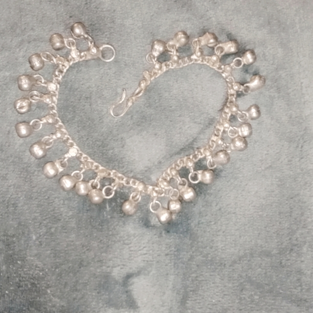 Ankle or wrist bell bracelet